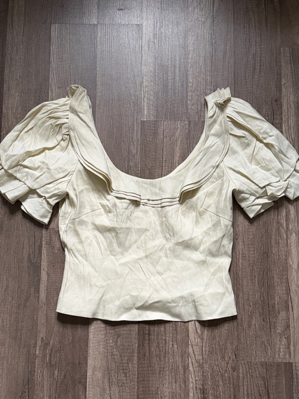 ANTONIO MELANI Ruffle Top - Picture 2 of 3